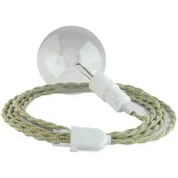 Creative Cables Cabo De Lâmpada Snake Twisted 5m