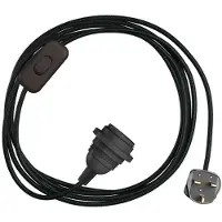 Creative Cables Porta-lâmpada Com Cabo Snakebis Shade Ready E14