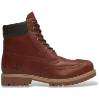 Timberland para homem. TB0A2A8VEM61 Botas de couro Premium marrom (41.5 W), 1 a 3cm, Cordão, Casual