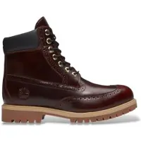 Timberland para homem. TB0A2A8VEIW1 Botas de pele Premium grená (45.5 W), Couro, 1 a 3cm, Cordão, Casual