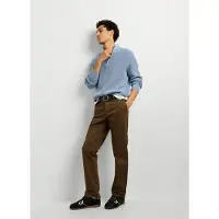 Pepe Jeans para homem. PM2100128 Calça chino slim marrom escuro (29), Casual, Algodão