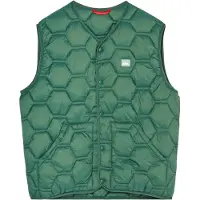 Quiksilver - Casacos - Fuse Urban Gilet Forest para Homem - Nylon - Tamanho S - Verde