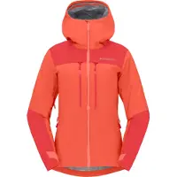 Norrøna - Marcas - Trollveggen Gore-Tex Pro Light Jacket W Deep Sea Coral Baked Apple para Mulher - Tamanho S - Laranja