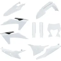 Polisport Off Road Kit plástico completo EXC/EXC 24- BRANCO