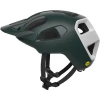 POC - Capacetes BTT - Cularis Pargasite Green Matt/Hydrogen White Matt para Unissexo - Tamanho 51-54 cm - Verde