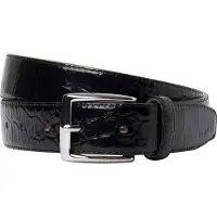 Hackett para homem. HM413616 Cinto Nicole preto (26), Casual, Pele