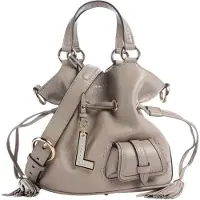 Lancel Mala de ombro 'Ninon' cinzento