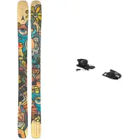 Atomic - Packs (skis + fixações) - Pack Bent Chetler Mini 2026 133-143cm para criança - Amarelo