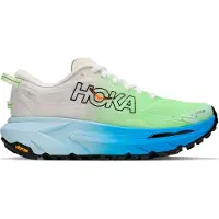 Hoka One One Sapatilha de corrida 'MAFATE 5' ecru / verde claro / preto