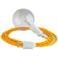 Creative Cables Cabo De Lâmpada Snake Twisted 5m