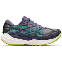 Hoka One One - Sapatilhas trail - Rocket X Trail W Purple Fog/Citrus para Mulher - Tamanho 5 US - Violeta