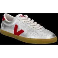 Veja Sapatilhas baixas 'Volley' vermelho rubi / prata