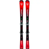 Rossignol - Packs (skis + fixações) - Hero Athlete SL Pro 128-149 + NX7 2027 para criança - Tamanho criança 135 cm - Vermelho