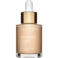 Clarins Base Hidratante Natural Skin Illusion FPS 15 30ml 108,5 Castanha de Caju