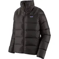 Patagonia - Vestuário caminhada mulher - W's Fitz Roy Down Jkt Black para Mulher - Nylon - Tamanho L - Preto