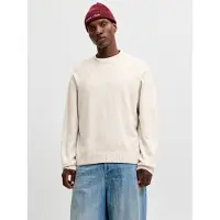Jack & Jones Pullover 'JORNORREBRO' branco lã