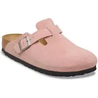 Birkenstock Tamancos Boston Suede Leather