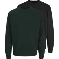 Jack & Jones Sweatshirt 'JJEBRADLEY' opal / preto