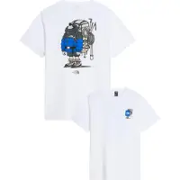The North Face Camisa azul escuro / preto / branco