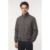 Gant para homem. 7006645 Jaqueta Hampshire cinza (XL), Casual, Polister Reciclado