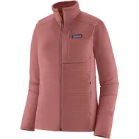 Patagonia - Polares mulher - W's R1 Jkt Moonrise Taupe para Mulher - Tamanho S - Violeta