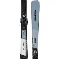 Salomon - Packs (skis + fixações) - S/Max 10 + M11 GW L80 2027 para Unissexo - Tamanho 165 cm - Cinzento