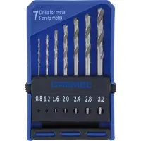 Dremel Conjunto De Brocas Multimateriais 0.8-3.2 Mm