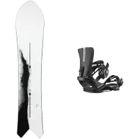 Burton - Packs (snowboard + fixações) - Pack Family Tree Short Stop 2025 para Unissexo - Branco