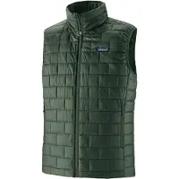 Patagonia - Casacos acolchoados ski - M's Nano Puff Vest Treeline Green para Homem - Tamanho L - Verde