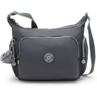 Kipling Mala de ombro 'Gabb' grafite / offwhite