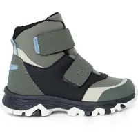 Liewood Bota de neve 'Micah' azul escuro / menta / verde pastel / branco
