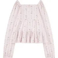 Abercrombie & Fitch Camisola verde / pitaya / rosa pastel / branco