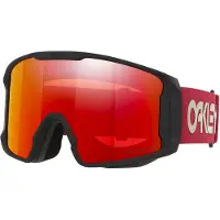 Oakley - Máscaras ski - Line Miner L Iron Red B1B Prizm Torch Iridium para Unissexo - Vermelho