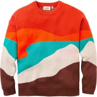 Passenger - Camisolas mulher - Scenic Knitted Jumper W Scenic Chestnut para Mulher - Tamanho L - Castanho