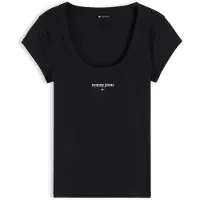 Tommy Hilfiger Camisa preto / branco