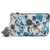 Kipling Carteiras 'Creativity L' azure / cinzento / jade / offwhite