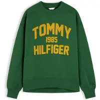 Tommy Hilfiger Sweatshirt 'VARSITY' caril / verde
