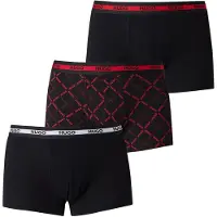 HUGO Boxers marinho / vermelho / branco