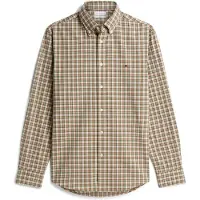 Tommy Hilfiger Camisa 'Flex' camelo / amarelo / verde / branco