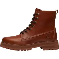 Timberland para homem. TB0A41CGEM41 Botas de pele Britton Drive castanhas (41.5), Couro, Marrom, Plano, Cordão, Casual