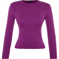 Trendyol Pullover roxo néon
