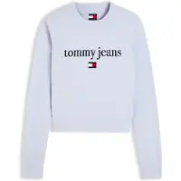 Tommy Hilfiger Pullover 'ESSENTIAL' marinho / azul claro / vermelho / branco