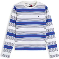Tommy Hilfiger Camisa 'ESS' azul / vermelho / branco