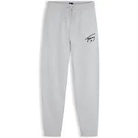 Tommy Hilfiger Calças 'SIGNATURE' navy / cinzento claro / vermelho cereja