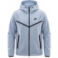 Nike Casaco meia-estação azul claro / preto