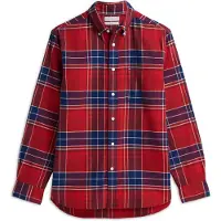 Tommy Hilfiger Camisa 'Hero' azul escuro / vermelho / vermelho vinho / branco