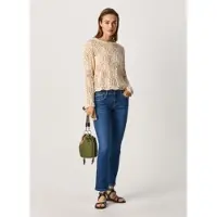 Pepe Jeans para mulher. PL204173GT7 Jeans Saturno azul escuro (29/32), Preto, Casual, Algodão