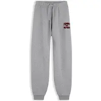 Tommy Hilfiger Calças cinzento / vermelho