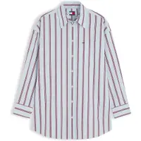 Tommy Hilfiger Blusa 'Essential' azul claro / roxo / vermelho