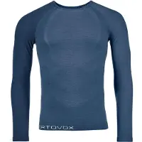 Ortovox - Primeiras camadas - 120 Comp Light LS M Light Nunatak para Homem - Tamanho L - Azul